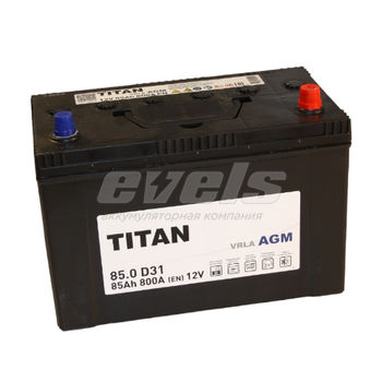 TITAN AGM 6ст-85.0 VRLA D31